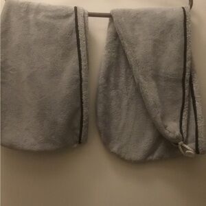 2 Hair Wrap Towels